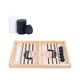thumbnail image 4 of Juego de mesa de disco rápido de madera, batalla de escritorio para 2 jugadores, juego de mesa familiar clásico interactivo para niñas y amigos, S, 4 of 9