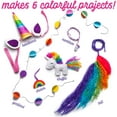 thumbnail image 2 of Unicorn-themed DIY craft kit for kids age 6+.Includes colorful materials, stickers,foam shapes,and accessories for fun,hands-on creative activities that encourage imagination and fine motor skills., 2 of 3