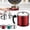 Red, variant on Stainless Steel Oil Filter Pot Can with Fine Mesh Strainer, Stainless Steel Bacon Grease Container, Oil Separator for Storing/Filtering/Separating Frying Oil and Cooking Grease (Red,1.5L)