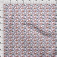 thumbnail image 3 of oneOone Cotton Poplin Light Purple Fabric Cloud & Bird Cartoon Sewing Craft Projects Fabric Prints By Yard 42 Inch Wide, 3 of 4