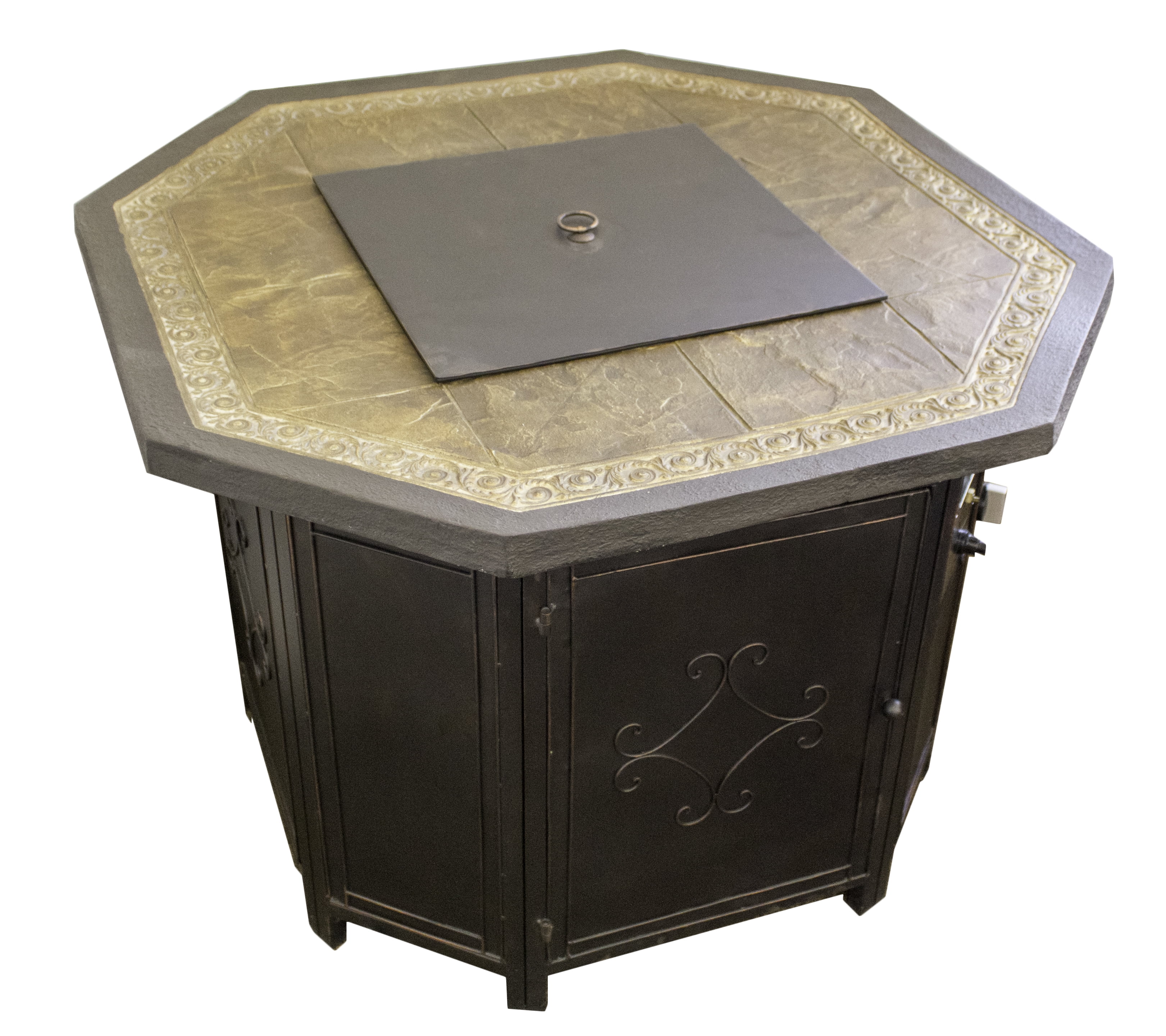 AZ Patio Heaters Faux Stone Octagon Firepit by AZ Patio Heaters