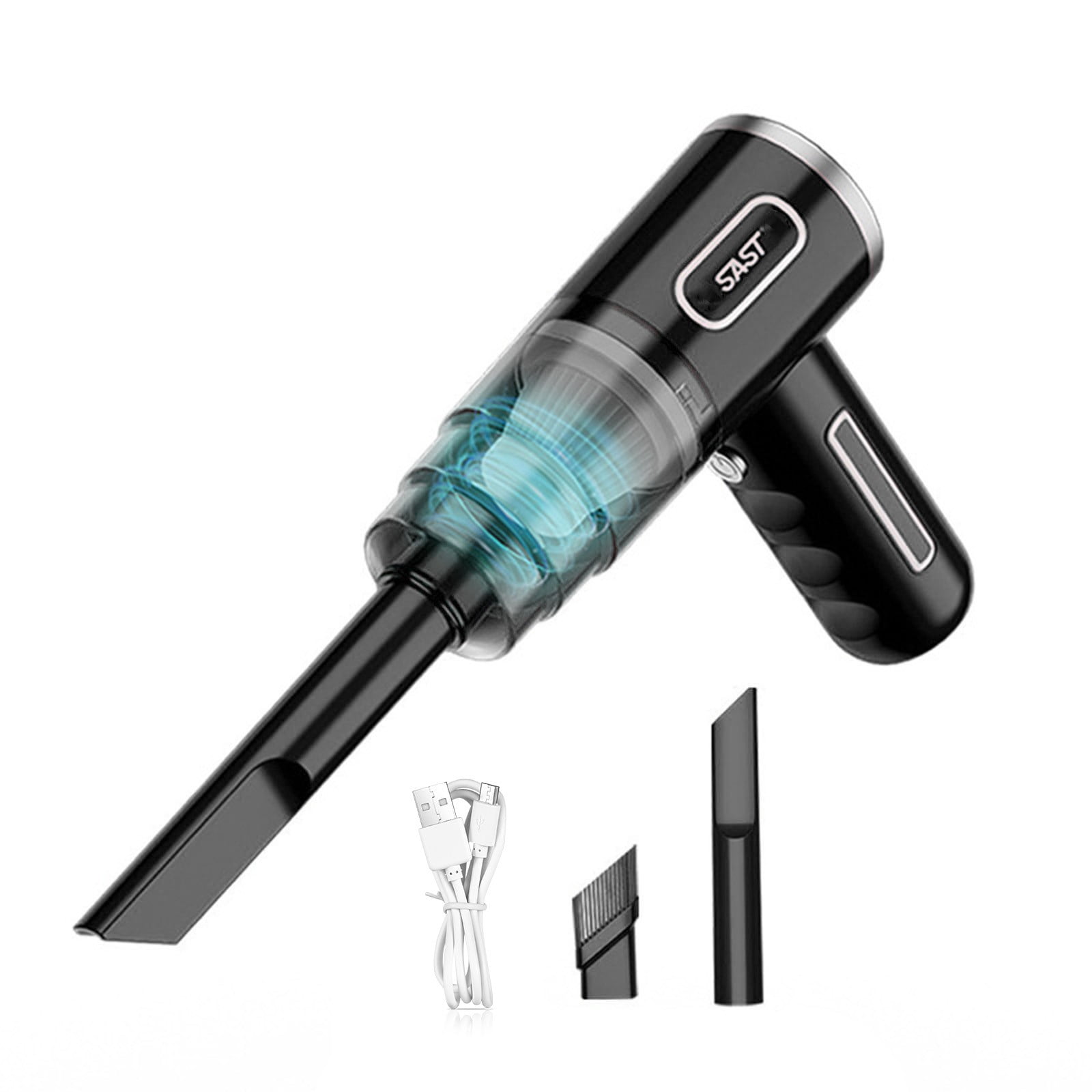 Uiz Merueh Mini Car Vacuum Handheld Vacuum Cordless Car Vacuum Powerful Suction Hand Vac for Car,Office,Home Cleaning
