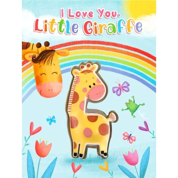 Pre-Owned I Love You, Little Giraffe - Childrens Sensory Board Book Paperback