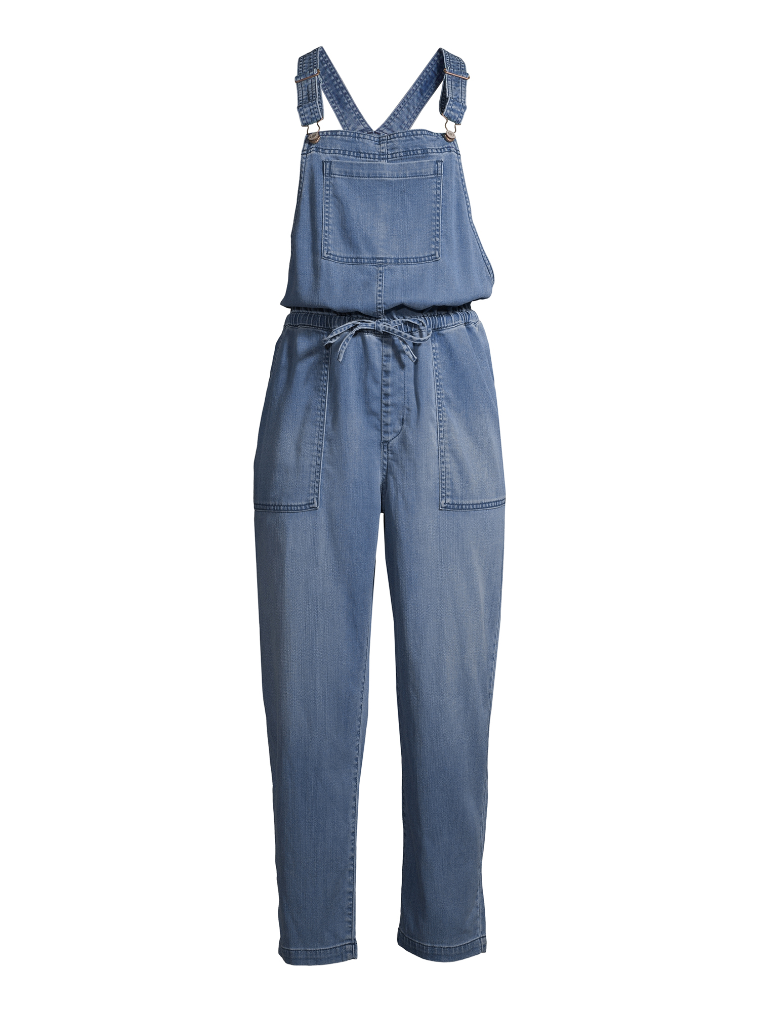 Time and Tru Women's Lightweight Soft Overalls - image 6 of 6