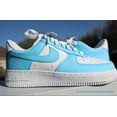 thumbnail image 1 of Custom Air Force 1 White Light Blue Dreams/Air Force 1 Custom Shoes NEW IN BOX, 1 of 4