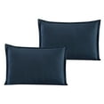 thumbnail image 5 of HGMart Bedding Comforter Set Bed In A Bag - 7 Piece Luxury Microfiber Bedding Sets - Oversized Bedroom Comforters, Queen Size, Abel Navy, 5 of 5