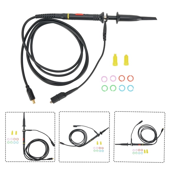 Mcx Oscilloscope Probe 60Mhz 1X 10X For Alligator Clip For Portable Oscilloscope