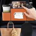 thumbnail image 5 of 3-in-1 Car Backseat Organizer, Multifunctional Car Seat Back Storage Box with Spill-Proof Cup Holders, Instant Tissue Dispenser and Heavy-Duty Hooks for Most Vehicles, 5 of 8
