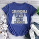 thumbnail image 1 of senderismo abuela excursionista exterior bosque camiseta retro azul XL FLhrweasw  Para estrenar, 1 of 2