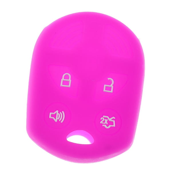 Funda de silicona para llave de coche para C-Max, Kuga, Focus y Transit Rosa