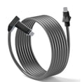 thumbnail image 2 of Cable POE Satelital, 24 AWG Núcleo De Cobre único Conector SPX Integrado Cable Satelital Resistente A La Intemperie 6 Pies 1.8 M 1200 Mbps Anti Envejecimiento Resistente A Los, 2 of 7