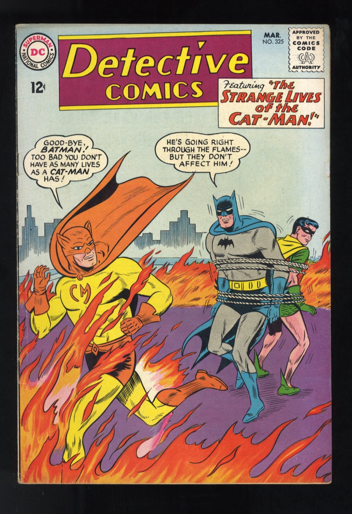 Cover of Detective Comics #325