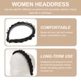 thumbnail image 5 of FUTUREORYY Braid Headband Negro De Resistente Para Uso Diario Y Decorativo Natural Y Cómodo, 5 of 5