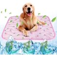 thumbnail image 3 of Alfombrilla de refrigeración para perros para perros, alfombrilla de refrigeración para mascotas, alfombrilla de refrigeración automática para mascotas de seda de hielo lavable para perros y, 3 of 5
