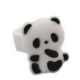 thumbnail image 3 of FRCOLOR Panda ring Adorable Panda Rings for Kids with Colorful Designs Perfect for Party Favors and Gifts 12pcs Size L Multi Color,1.18"X0.98"X0.98", 3 of 5