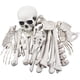 thumbnail image 1 of Huesos De Esqueleto De Plástico De Halloween Para Decoración De Halloween, Decoración De Suelo De Cementerio Espeluznante 28 Piezas Yuarrent HA037075-00, 1 of 6