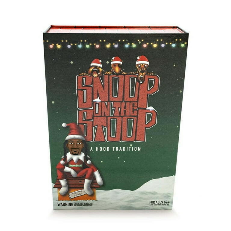 Snoop Dogg Snoop on A Stoop 2024 Christmas Elf Doll, Aoruie
