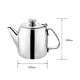 thumbnail image 5 of Stainless Steel Coffee Pot Teapot for Milk , , 1.3L, 5 of 5