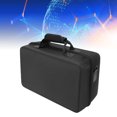 thumbnail image 1 of Controllers Hard Carrying Case, Large Capacity Protective Travel Storage Bag Fit for SLIM Console with Shoulder Strap, Grooves, Shock Absorbing Cotton, for Headset, USB Cables, 1 of 7
