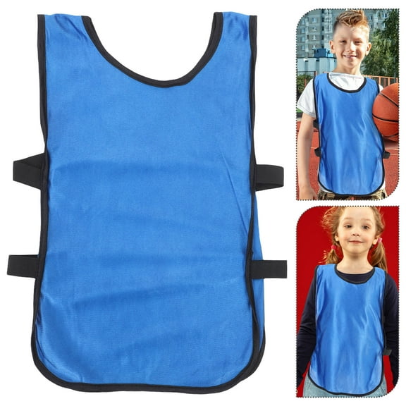 Worgeous Kids Sporting Goods Training Waistcoat Polyester 6Pcs Blue