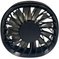 thumbnail image 1 of Generic Circulateur d'Air pour Voiture avec Vitesses Réglables pour Tableau de Bord dans les Véhicules, Noir, 1 of 7