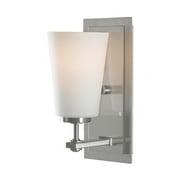 Sea Gull Lighting - Sunset Drive - One Light Vanity  Brushed Steel Finish with