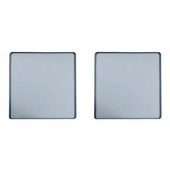 2X Alfombra Protectora de Goma de Silicona para Lavadora y Secadora de 23,6X23,6 Pulgadas para Cubierta de Lavadora y Secadora para la Parte Superior Antideslizante
