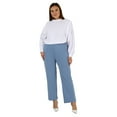 thumbnail image 2 of Icy Blue - Plus Size Pants - Alia, 2 of 5