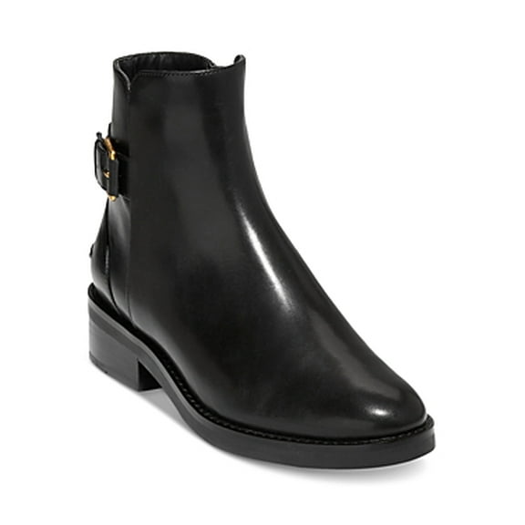 Cole Haan Hampshire Buckle Bootie for Women, Black, Size 5B