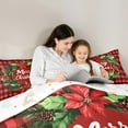 thumbnail image 5 of Castle Fairy Teenagers Christmas Wreath 2pcs Bedding Comforter Set,Merry Christmas Twin Comforter Sets,Happy New Year Breathable Bedding Set,Luxury Bedroom Decor, 5 of 8