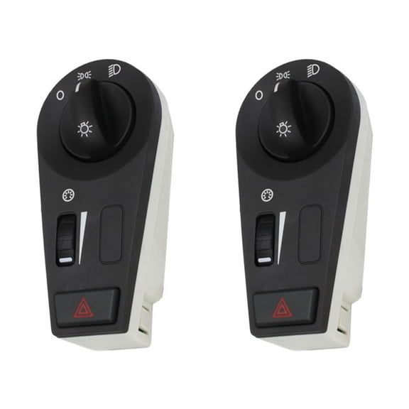 2 Pk Heavy Duty 12V Headght/Headlamp Switch Compatible w/VNL 2005-2018, VNM 2005-2018 - HeadLight Switch Replaces 20953578, 20455306, 20466306, 20942848, 20953570, 3198082, 20953578LP