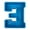 blue4, variant on NSESSHome Large Alphabet Epoxy Resin Mould English Letter Silicone Alphabet Letter