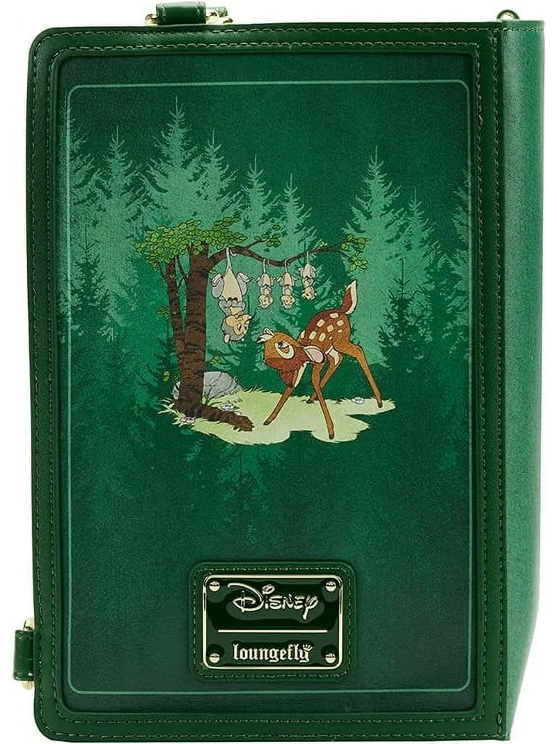 loungefly Disney バンビ ブック型 ショルダーバッグ Loungefly Disney Bambi Book Convertible Crossbody Bag