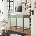 thumbnail image 2 of Her Majesty 2 Drawer Writing Desk, Pale Green, 2 of 13