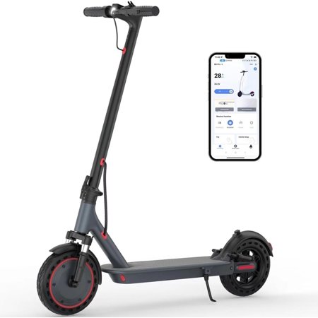 AOVOPRO 10" 500W E Scooter for Adults Foldable Scooter Double Shock Absorption