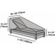 thumbnail image 2 of Weather Shield: funda duradera para tumbonas de exterior, protección resistente al agua, ajuste universal para tumbonas y sillas, 2 of 5