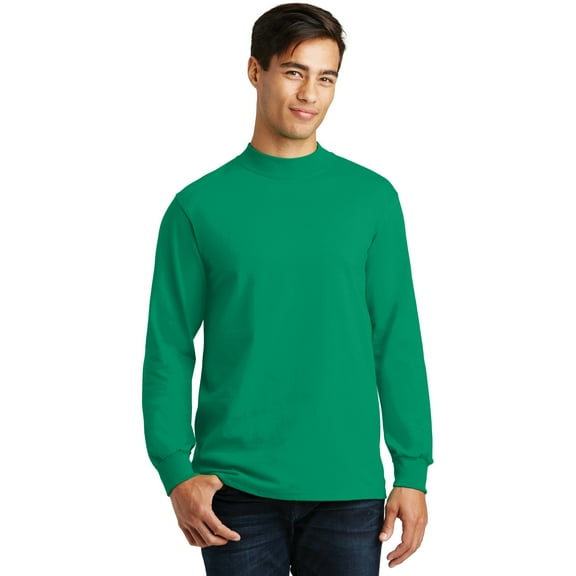 mens golf mock turtleneck