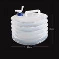 thumbnail image 2 of Cubos de agua plegables Contenedor de agua plegable 5L / 10L / 15L Cubo de jarra de agua, 2 of 8