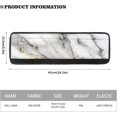 thumbnail image 2 of NETILGEN Refrigerator Door Handle Covers Set of 2, Kitchen Appliance Armrest Decorative Mat Non-slip for Fridge Dishwashers Microwave Home Kitchen Decoration, White Grey Gold Marble, 2 of 7