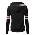 thumbnail image 3 of XINXIAOO Women's Sweatshirts Hoodies Long Sleeve Womens Pullover Sweatshirts Cozy Sweatshirts for Women Black Crewneck Sweatshirt Fall Sweatshirts Streetwear Clothes, 3 of 4