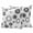 White, variant on 2 Pack Outdoor Waterproof Throw Pillow Covers,Abstract Radiation Lines Decorative Square Pillow Case Patio Pillowcases for Chair Couch Sofa 16x16in