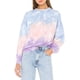 thumbnail image 2 of Sudadera de manga larga para mujer Colorblock Tie Dye Printed Pullover Tops Adepaton WMPH-1197-49, 2 of 5