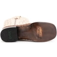 thumbnail image 6 of FERRINI Men's Colt Full Quill Ostrich S-Toe Boots, Color: Kango, Size: 8-D (1019307080D), 6 of 6