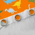 thumbnail image 4 of Manfei Kawaii Wildlife Dino Blackout Curtains Set of 2 (52x84 Each) for Kids Boys Girls,Cute Animal Dinosaur Window Curtains,Cartoon Animal Curtains and Drapes,Microfiber Bedroom Decor, 4 of 6