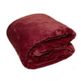 thumbnail image 5 of Soft Blanket Solid Color Coral Fleece Plush Microfiber Blanket, 5 of 6