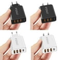 thumbnail image 6 of Portable PD 60W TypeC USB C Charger Wall Power Adapter 4Ports Phone Charger Fast Charger BLACK US PLUG, 6 of 8