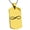 Gold, variant on Stainless Steel You and Me Infinity Engraved Dog Tag Pendant Necklace