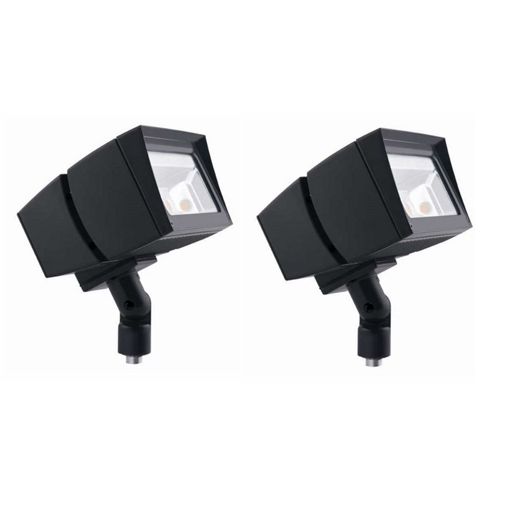 Rab FFLED39 Future Flood Series Rectangular LED Flood Light Fixture 39 Watt 120 277 Volt 5000K