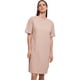 thumbnail image 1 of Build Your Brand - Camiseta Vestido de Orgánica para Mujer (Rosa Dusk), 1 of 1