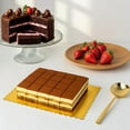 thumbnail image 2 of 10 Pack Rectangle Cake Board, 14 x 10inch Disposable Cardboard Cake Bases Cake Sheet for Baking Cake Pizza Pastry Party Decorate, Grease Proof and Moisture Resistant(White), 2 of 7